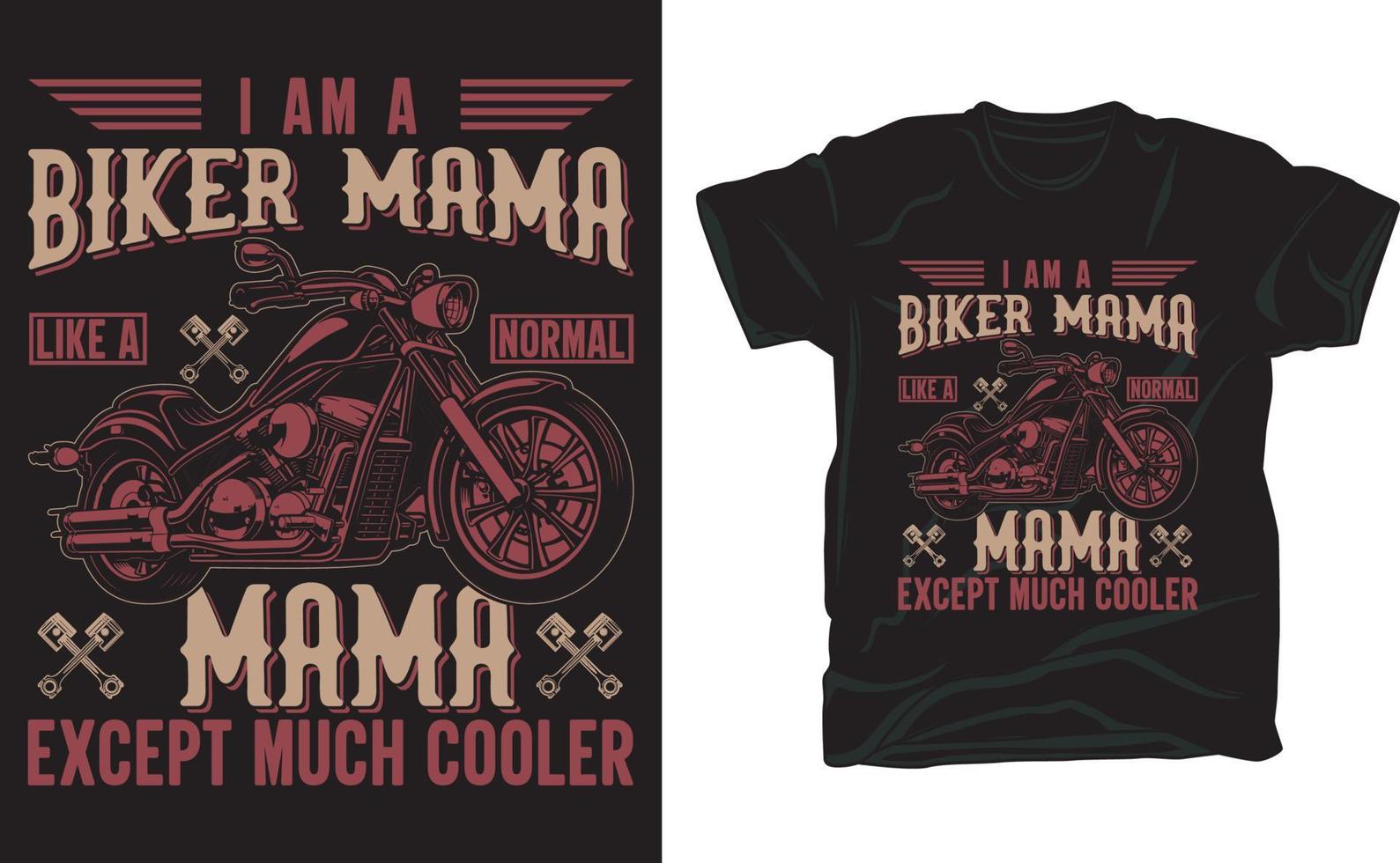 Best Biker t-shirt design vector