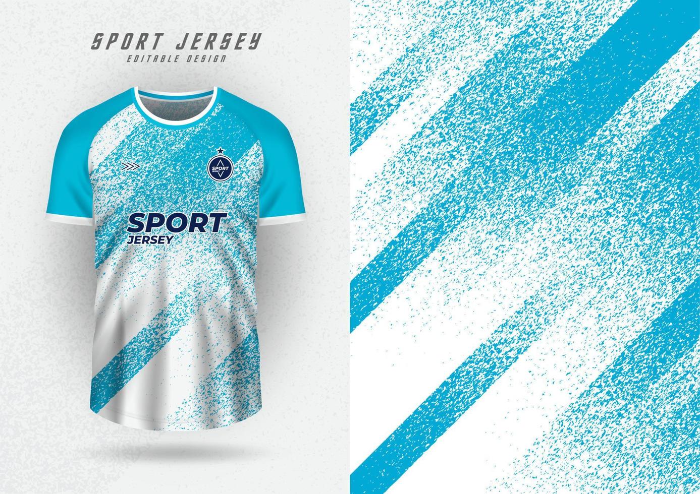 fondo de diseño de camiseta para equipo jersey carreras ciclismo juego de fútbol patrón de grano azul vector