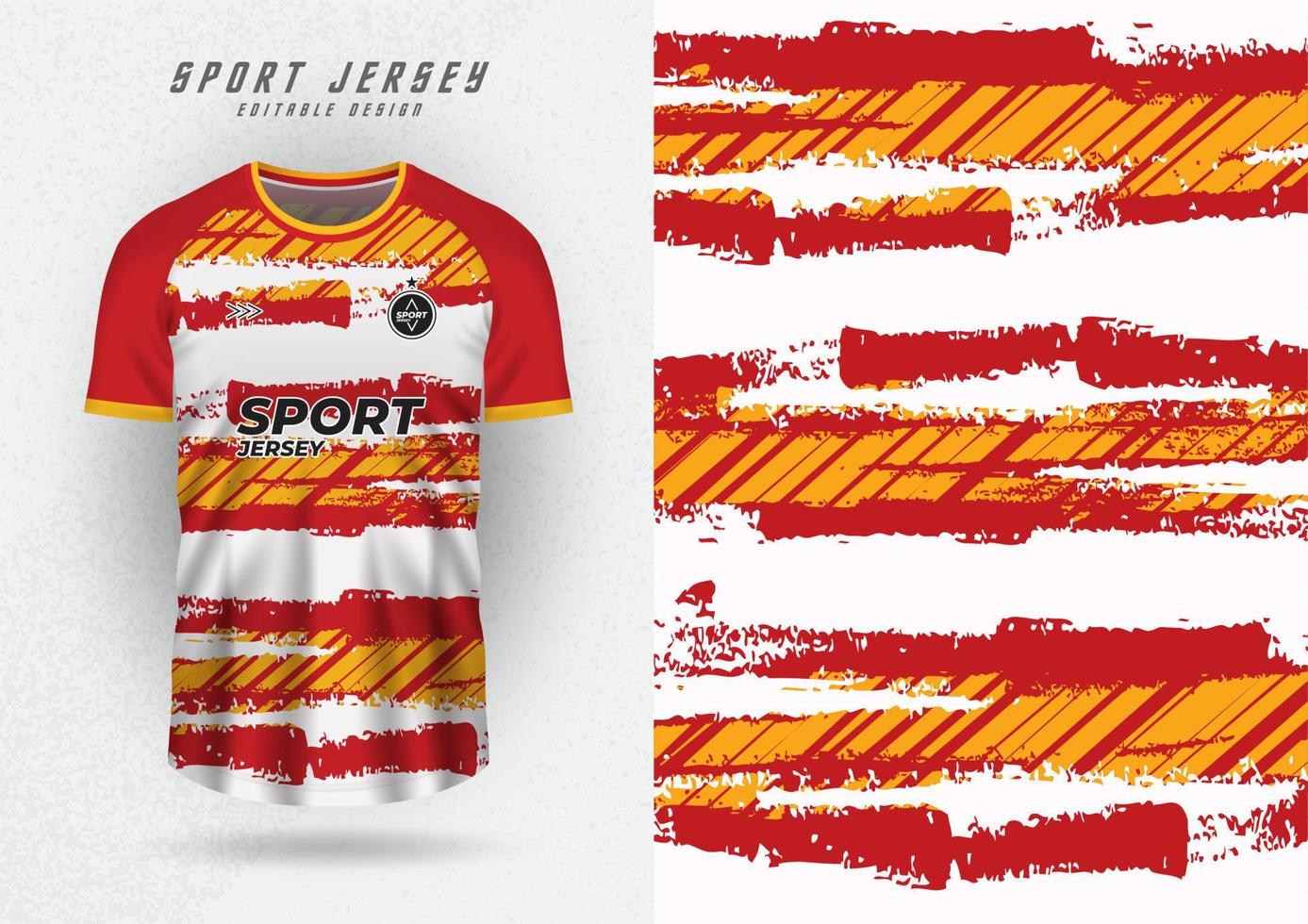 t-shirt design background for team jersey, racing, cycling, soccer, game, orange grunge pattern vector