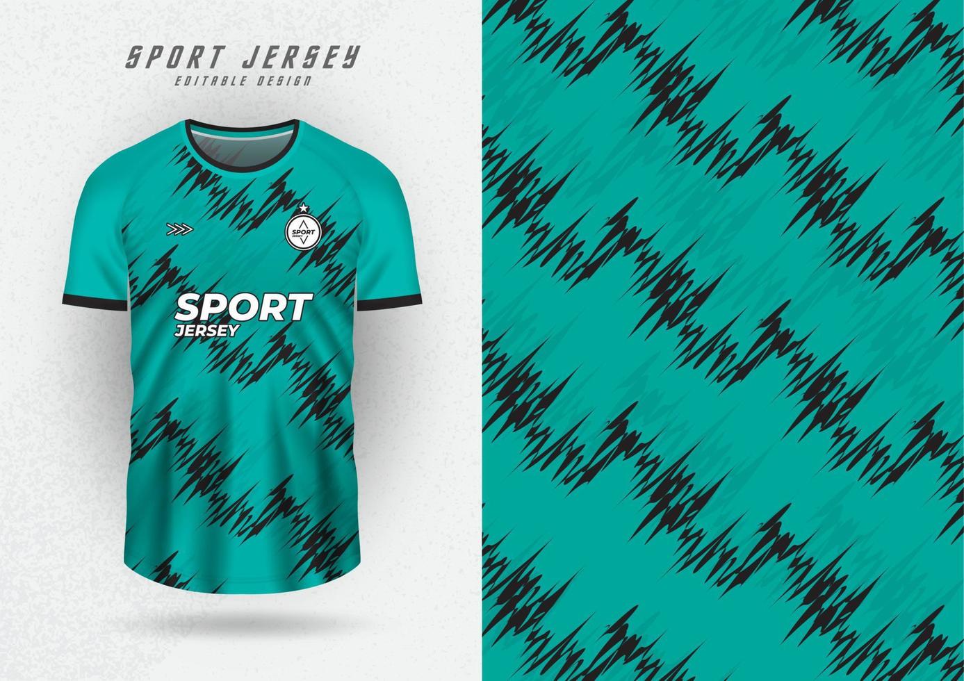 fondo de diseño de camiseta para equipo jersey carreras ciclismo juego de fútbol patrón de onda oblicua verde vector