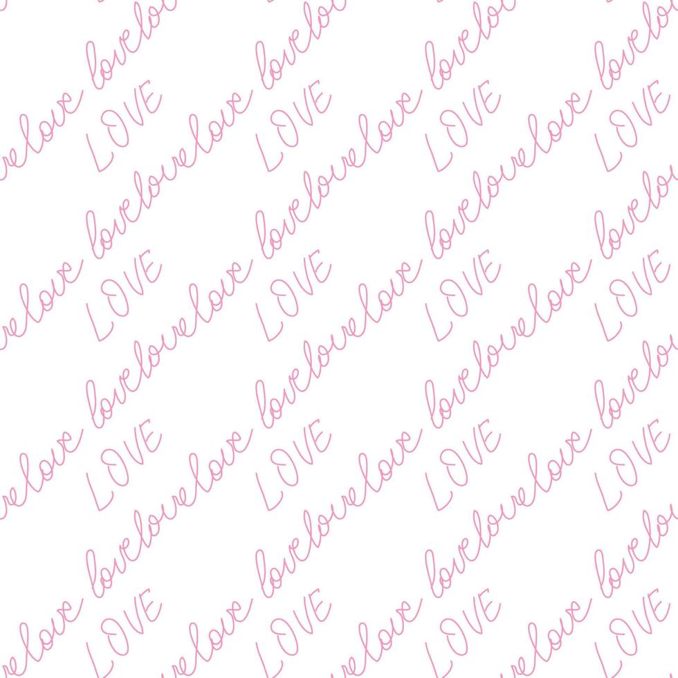 love you hearts romantic pattern illustration isolated on white. black and white seamless pattern for wallpaper, textiles, packaging, scrapbooking, foil stamping. vector