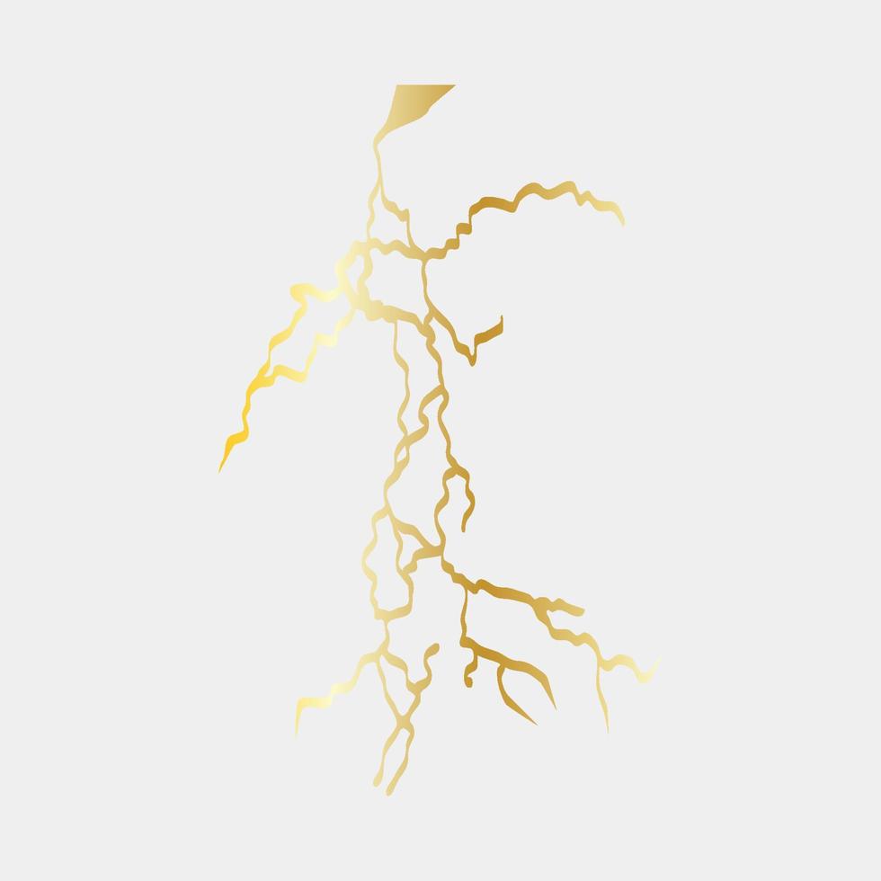 Gold kintsugi cover design vector. Luxury golden marble texture. Crack and broken ground pattern for wall arts, home decoration, print and wallpaper. vector