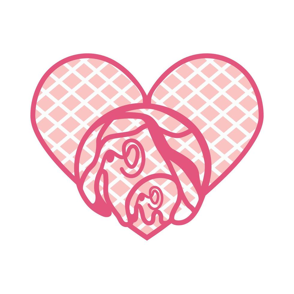Abstract ornamental heart shaped 3d. Cutout lacy ornate heart. Valentine's day greeting card. Laser cutting design vector