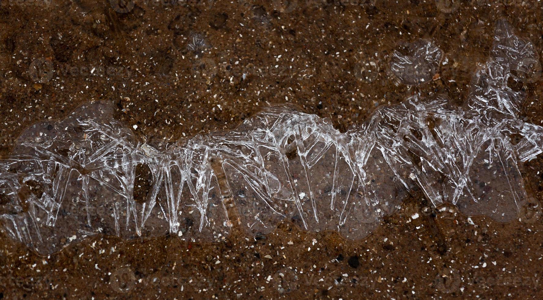 Ice Patterns on Thin Ice photo