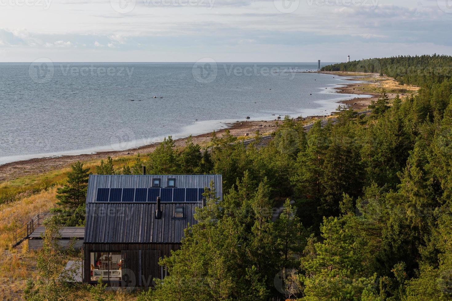 Natural landscapes of the island of Vormsi photo