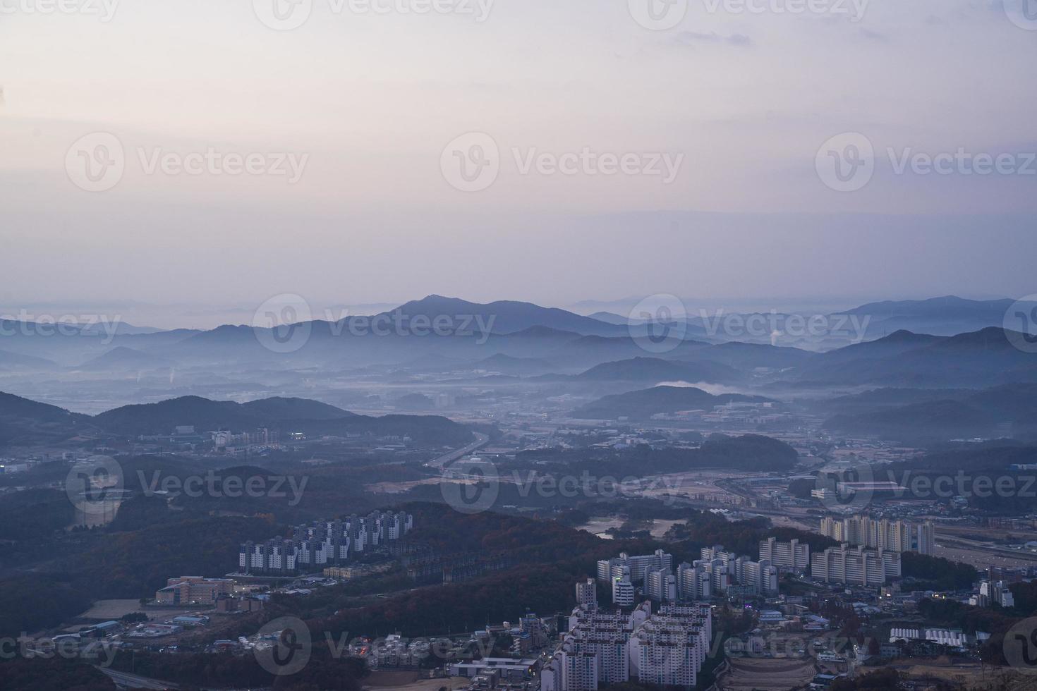 Landscape of Heukseong Mountain in Cheonan, Chungcheongnam-do, Korea photo
