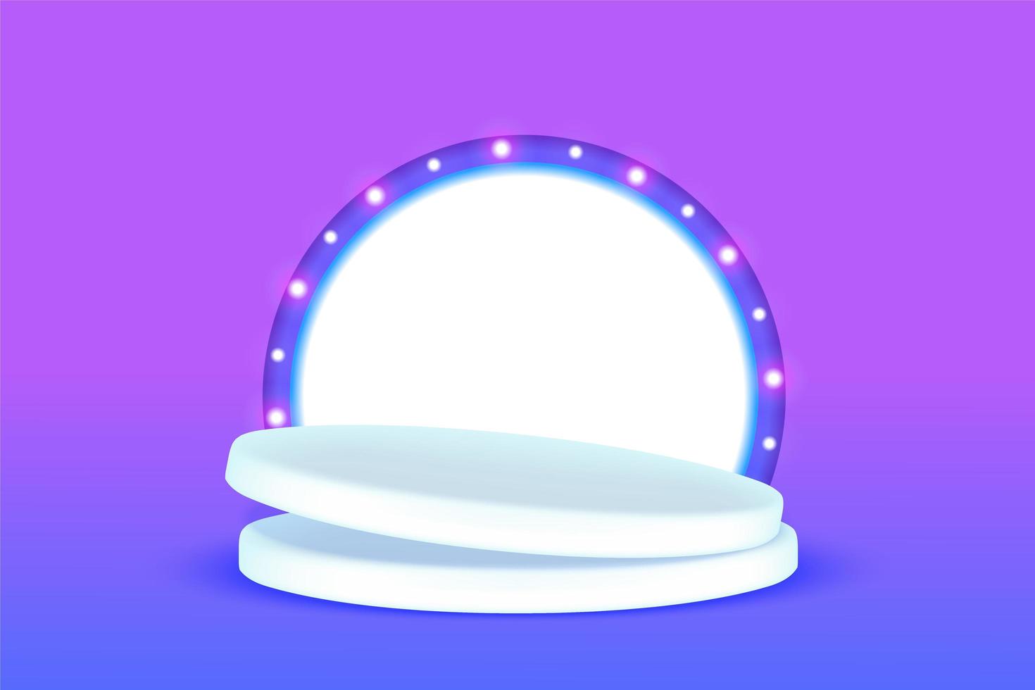 3d abstract scene background podium photo