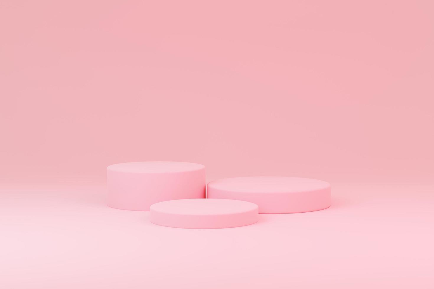 3d abstract scene background podium photo