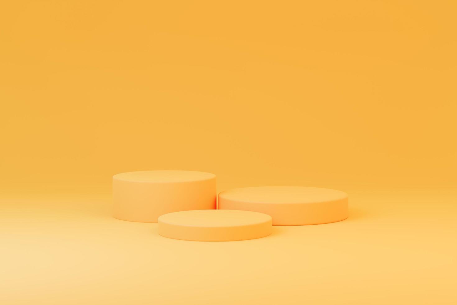 3d abstract scene background podium photo