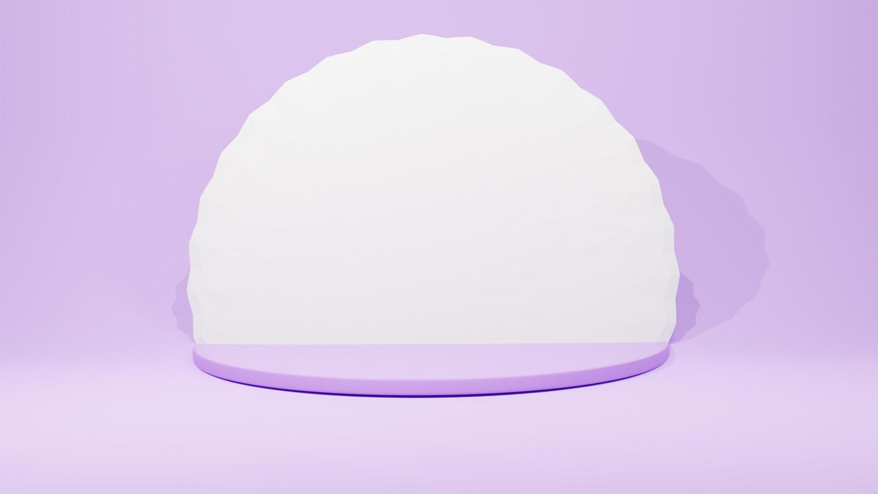3d abstract scene background podium photo