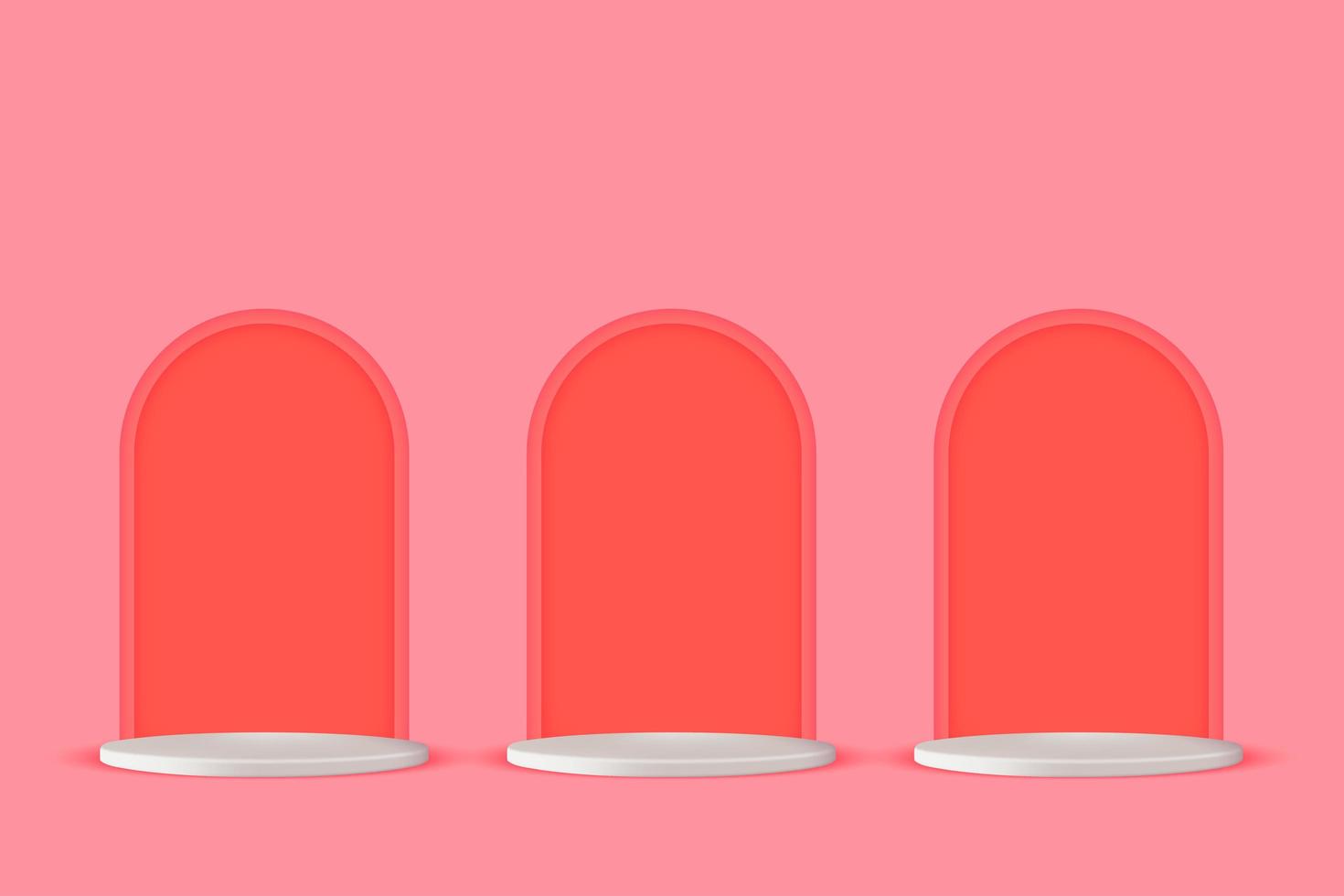 3d abstract scene background podium photo