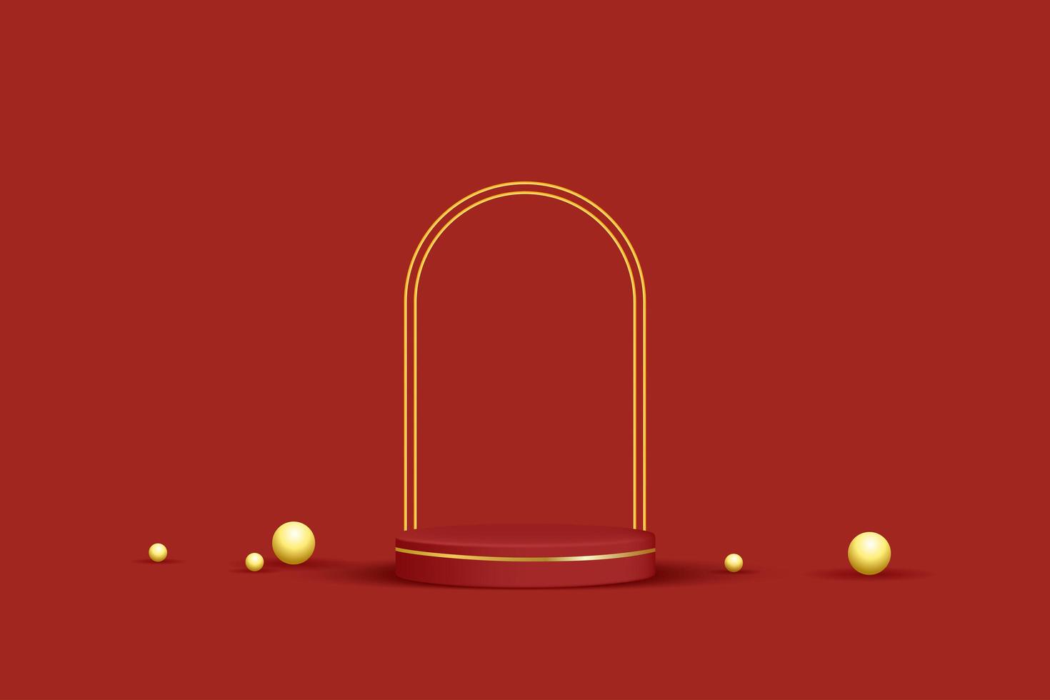3d abstract scene background podium photo