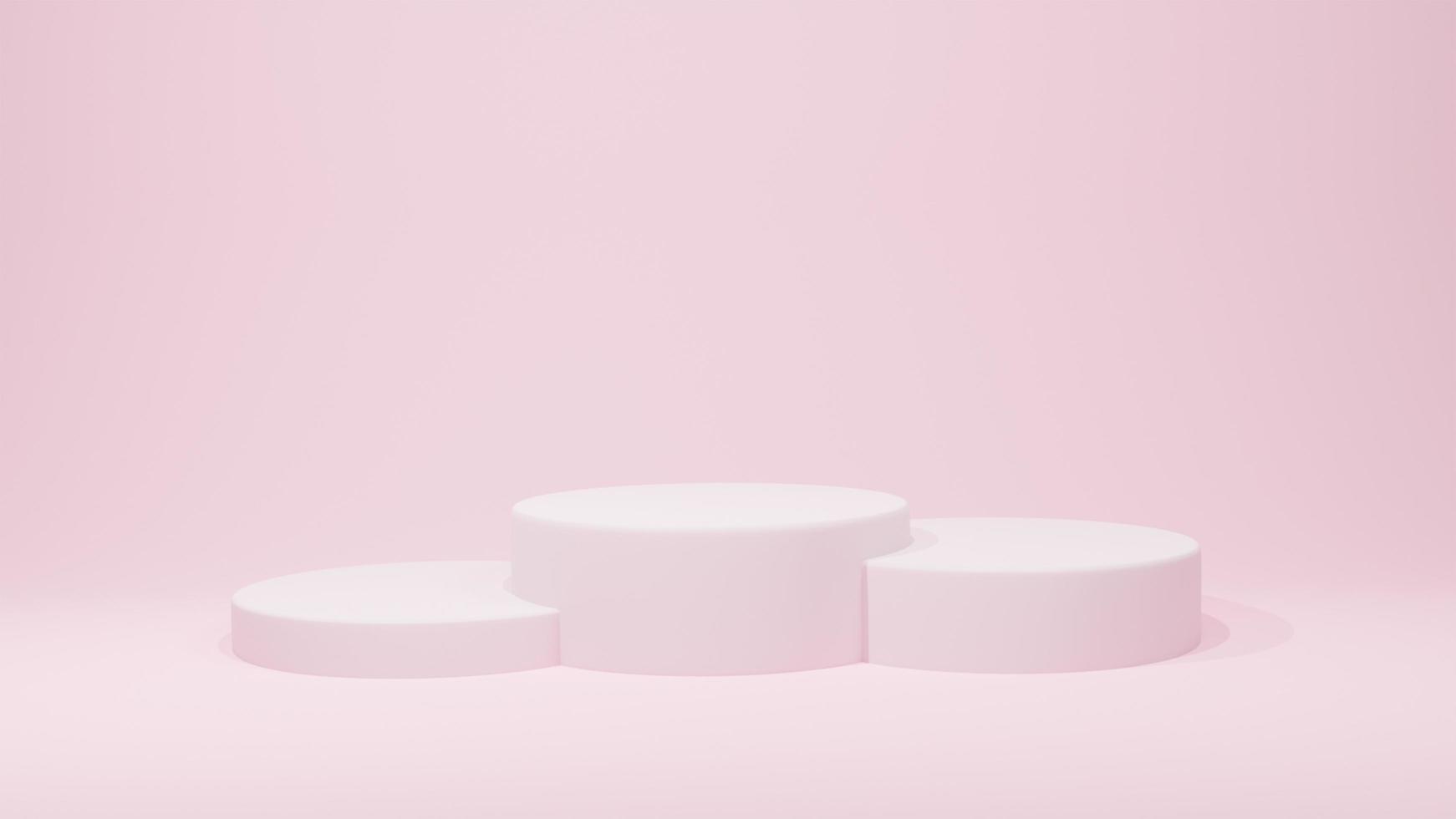 3d abstract scene background podium photo