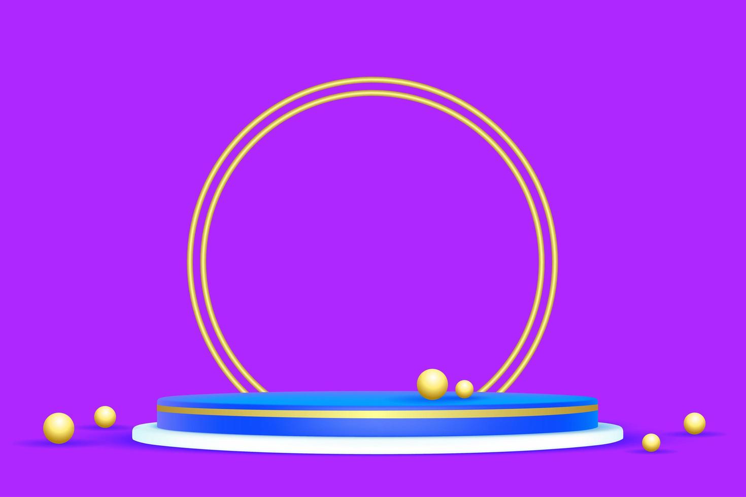 3d abstract scene background podium photo