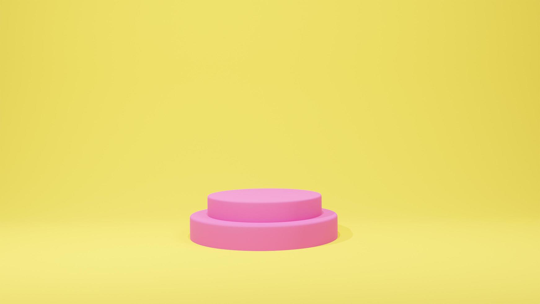 3d abstract scene background podium photo