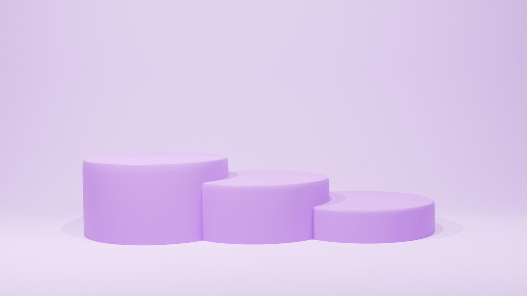 3d abstract scene background podium photo