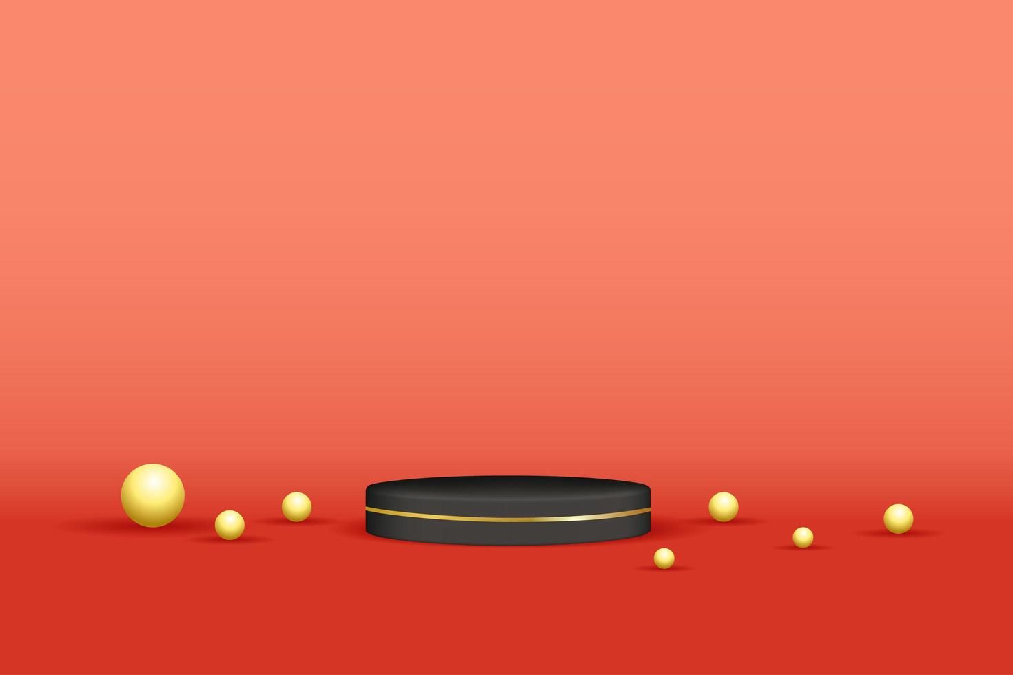 3d abstract scene background podium photo