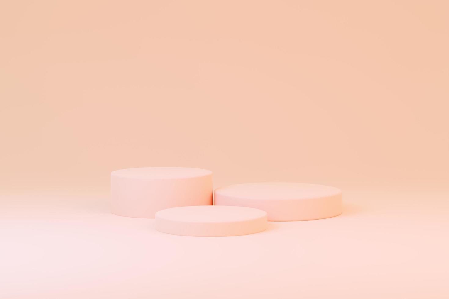 3d abstract scene background podium photo