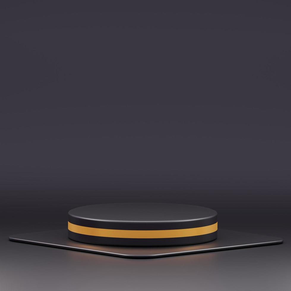 3d abstract scene background podium photo