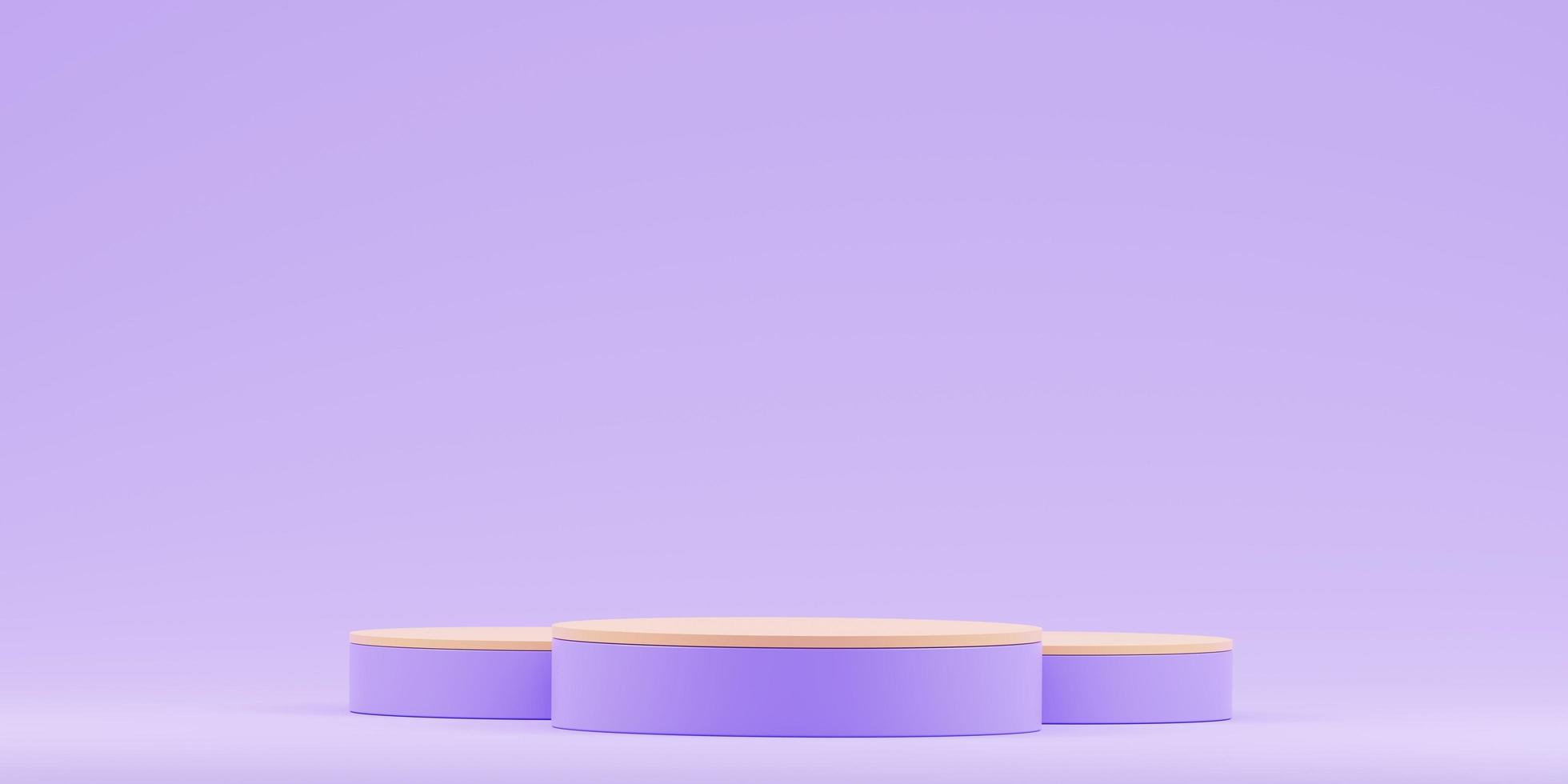3d abstract scene background podium photo