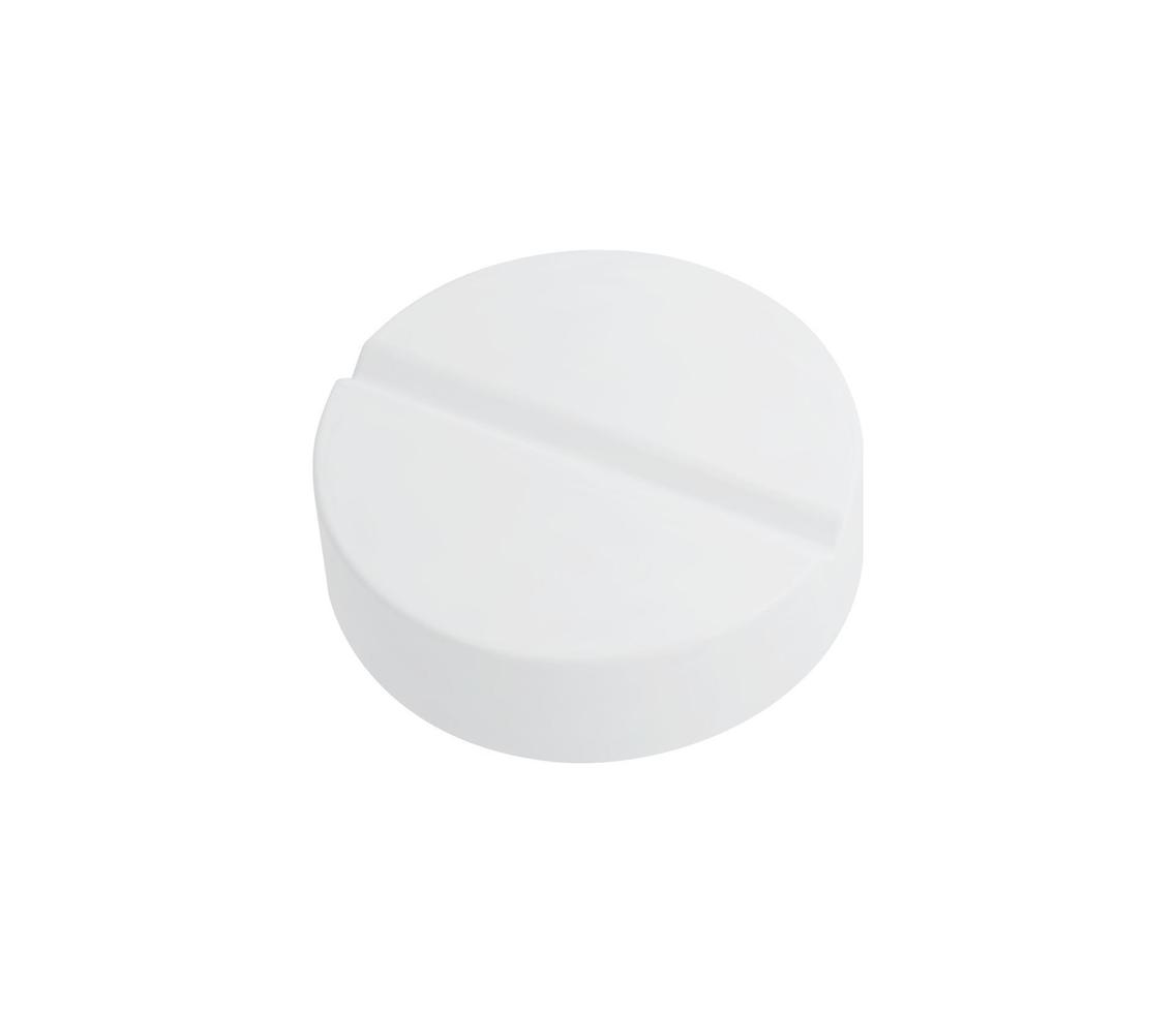 3d Realistic Medicinal Capsule vector illustration