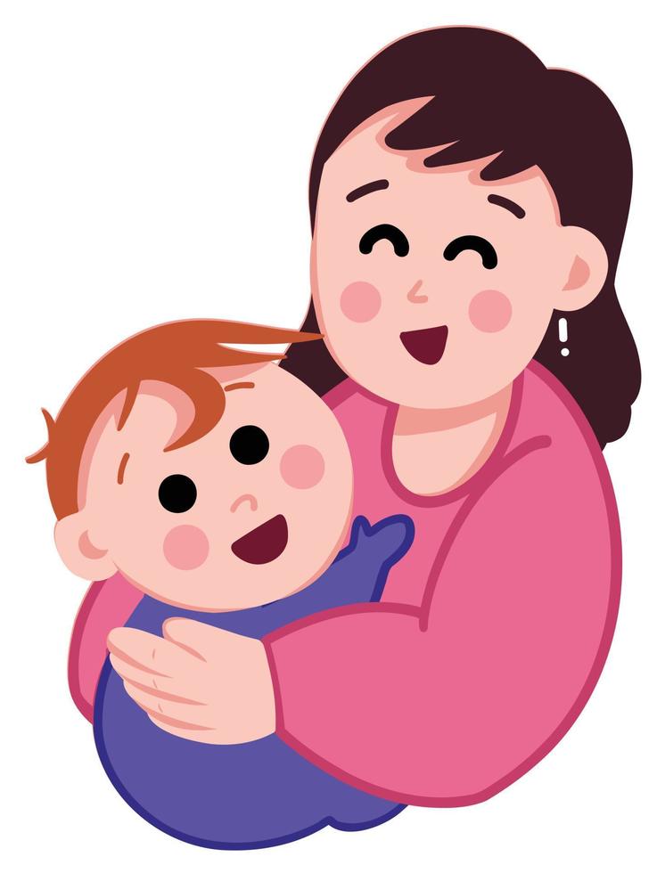 Best Mom Digital Sticker for digital planner or printing vector