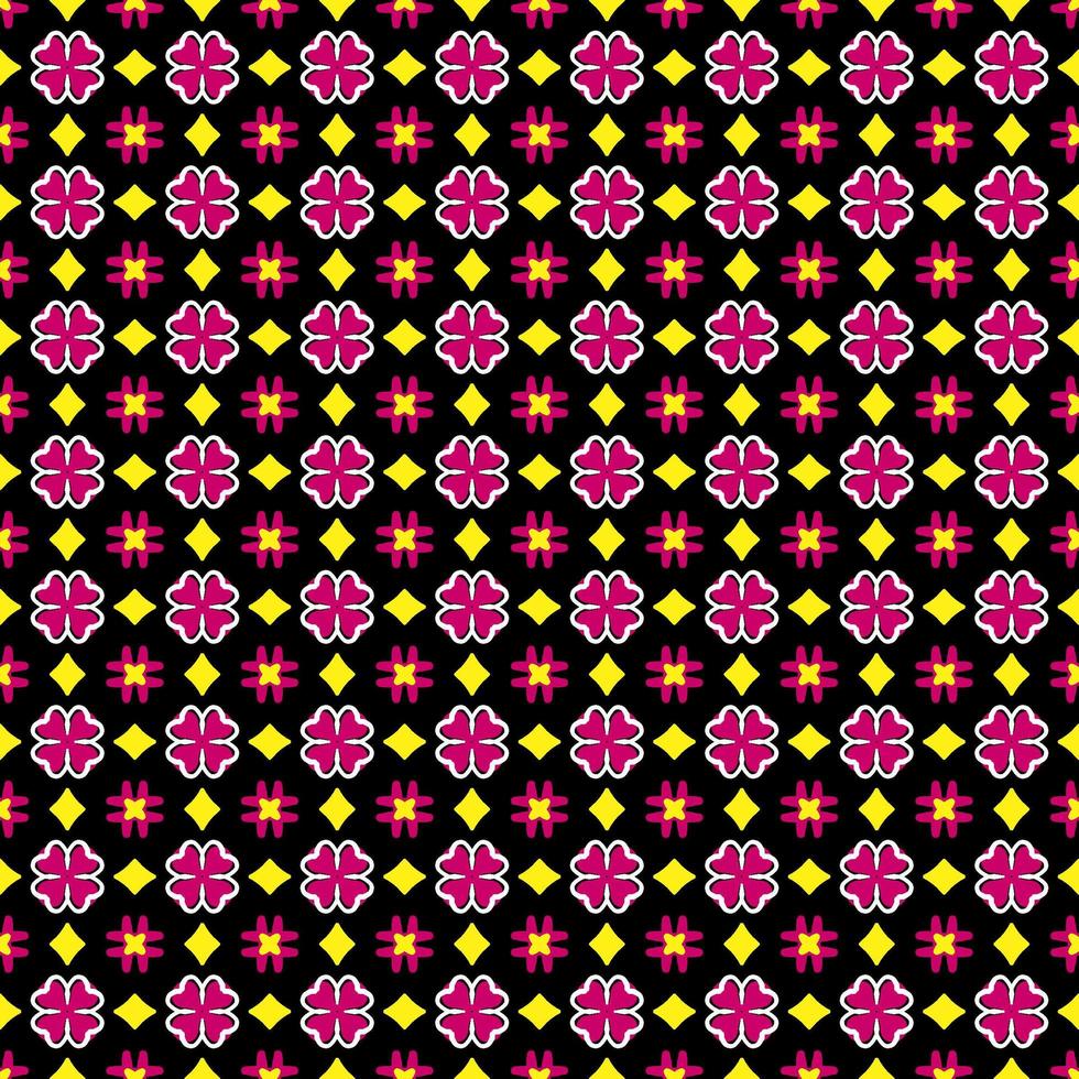 Geometric floral Ornament Pattern photo