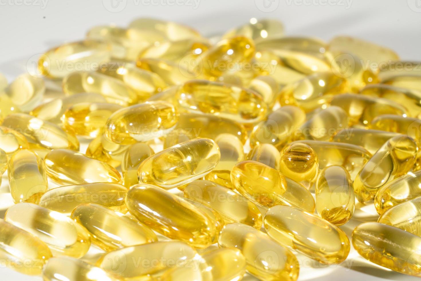 Food supplement oil filled fish oil, omega 3, omega 6, omega 9, vitamin