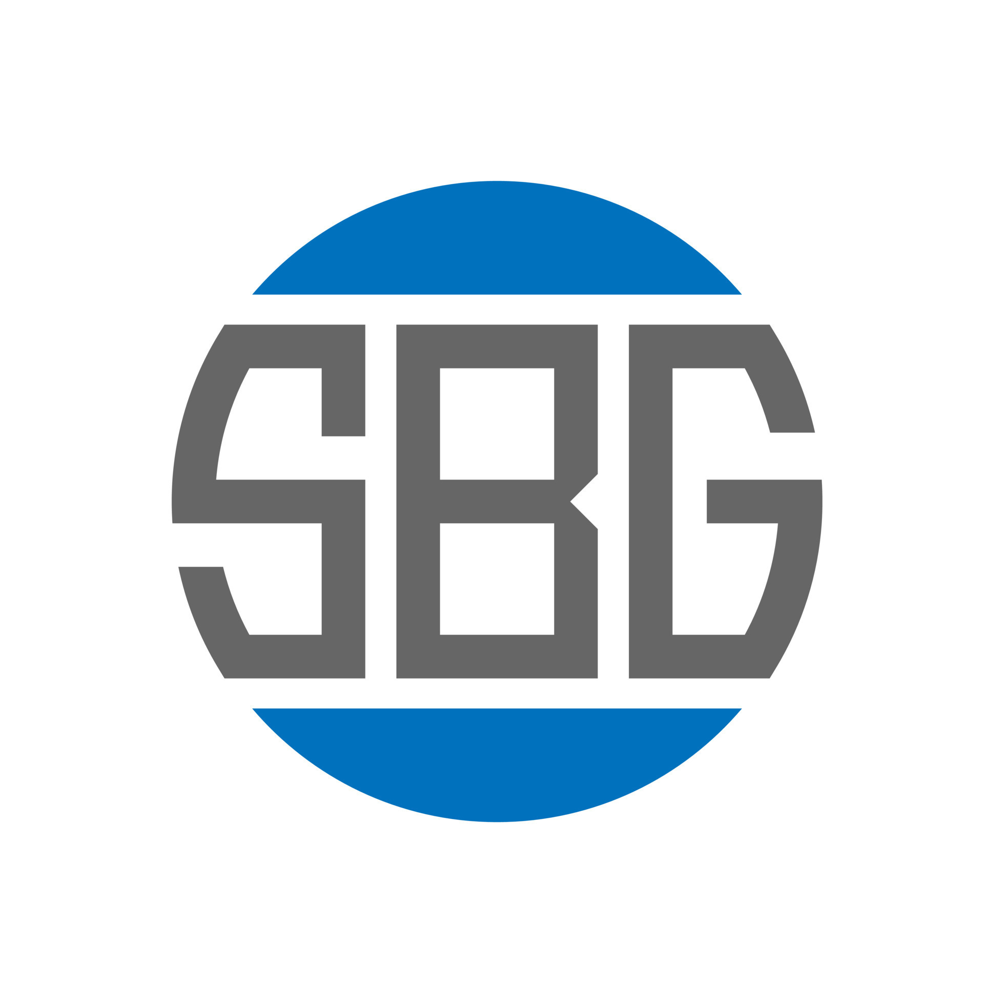 Premium Vector | Sbg initial modern logo design vector icon template