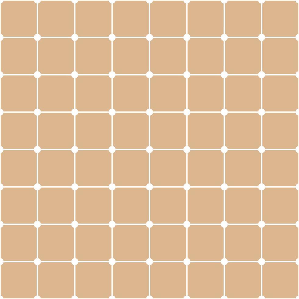 Clay tile pattern Vector.Abstract Square Repeated with tiny circle as background. Vector seamless pattern. Modern stylish texture.