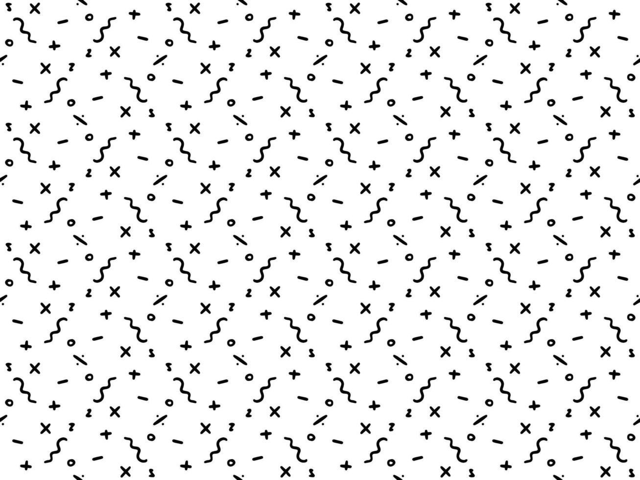 Memphis style seamless patterns. Abstract graphic design memphis pattern. Seamless memphis style background pattern.Seamless geometric pattern in retro 80s style,dodle pattern. vector