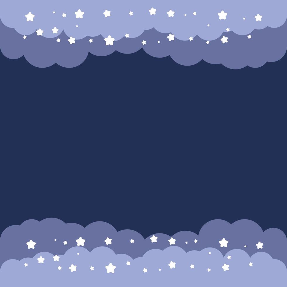 Blue star background vector illustration