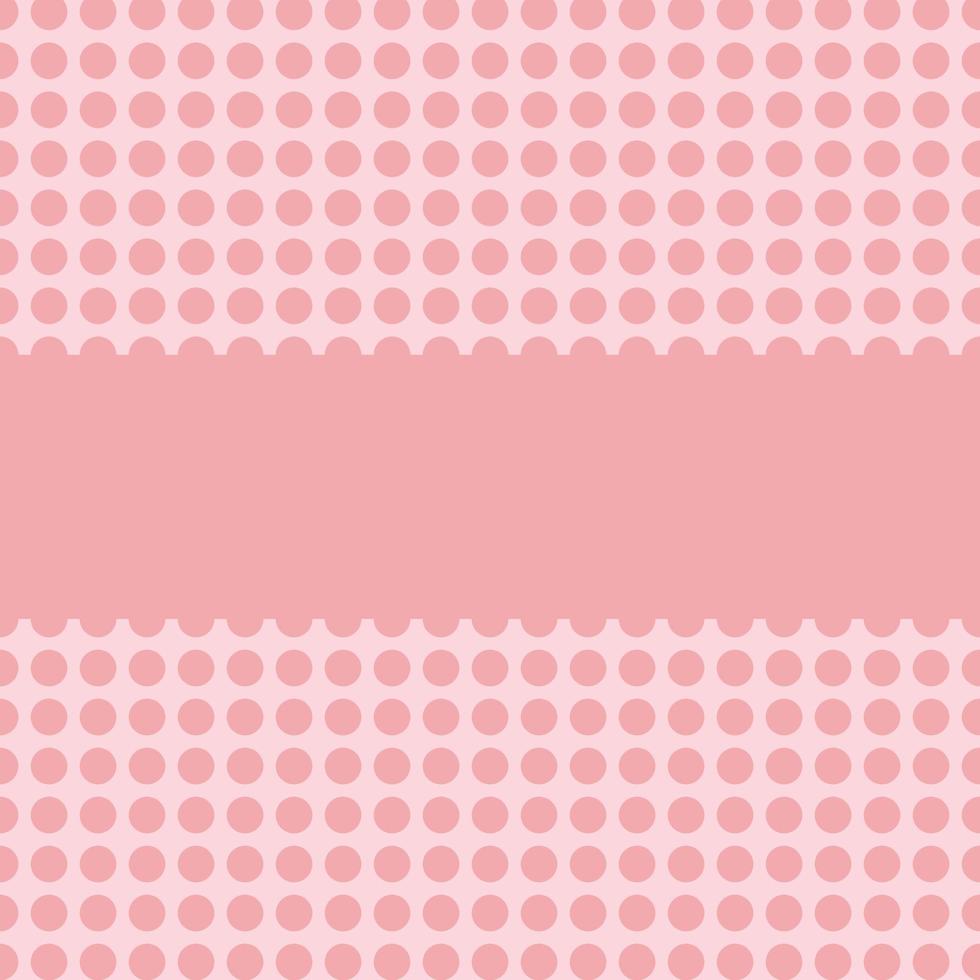 Cute Seamless vector abstract background fabric pattern dot circle geometric grill grid patterns cream pink color pastel tone table size symmetric. fabric cloth pattern or wallpaper illustration.