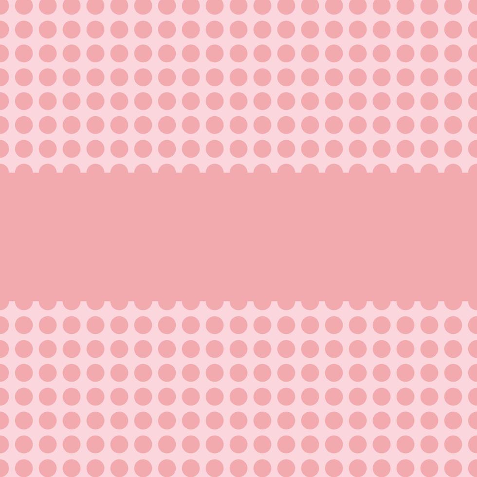 Cute Seamless vector abstract background fabric pattern dot circle geometric grill grid patterns cream pink color pastel tone table size symmetric. fabric cloth pattern or wallpaper illustration.