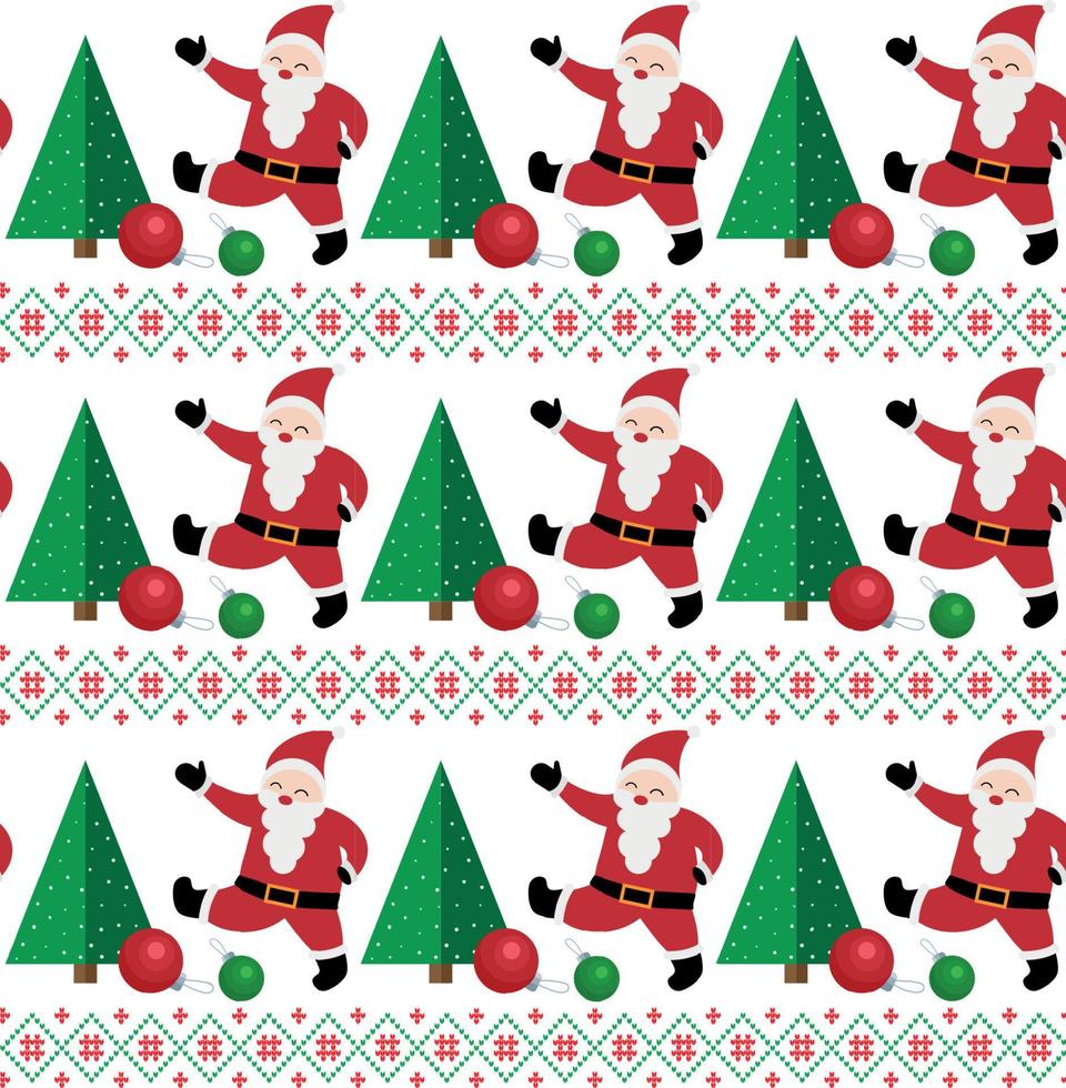 Knitted Christmas and New Year pattern in snowmen. Wool Knitting Sweater Design. Wallpaper wrapping paper textile print. Eps 10 vector