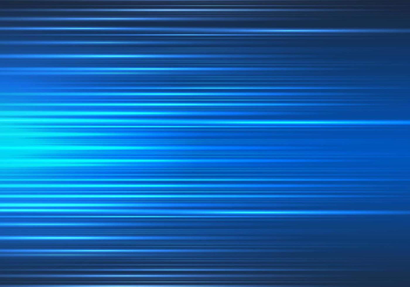 The overlapping light lines in the background highlight the glowing blue tone. It means the process of connecting and transmitting technology information at a rapid pace. vector