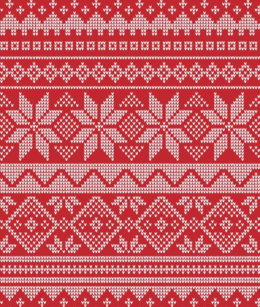 patrón de punto de navidad y año nuevo. diseño de suéter de punto de lana. papel de envolver papel estampado textil. vector