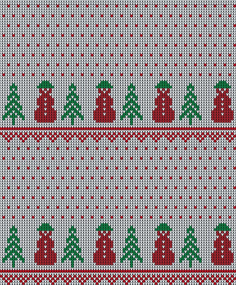 patrón de punto de navidad y año nuevo en vaca. diseño de suéter de punto de lana. papel de envolver papel estampado textil. vector