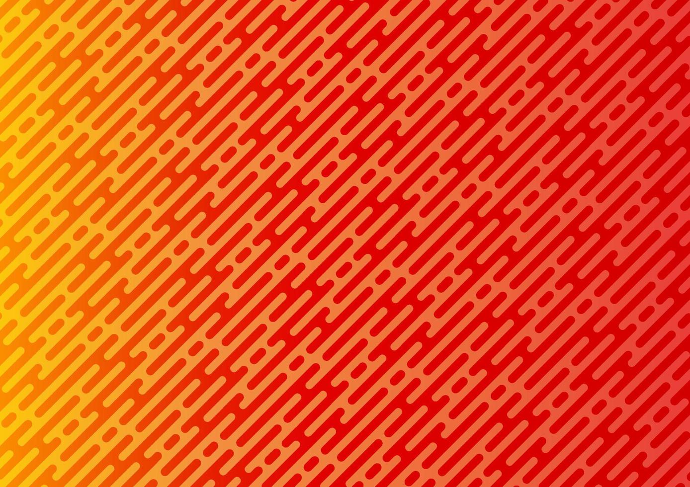 Abstract yellow rain sunshine pattern on orange background vector