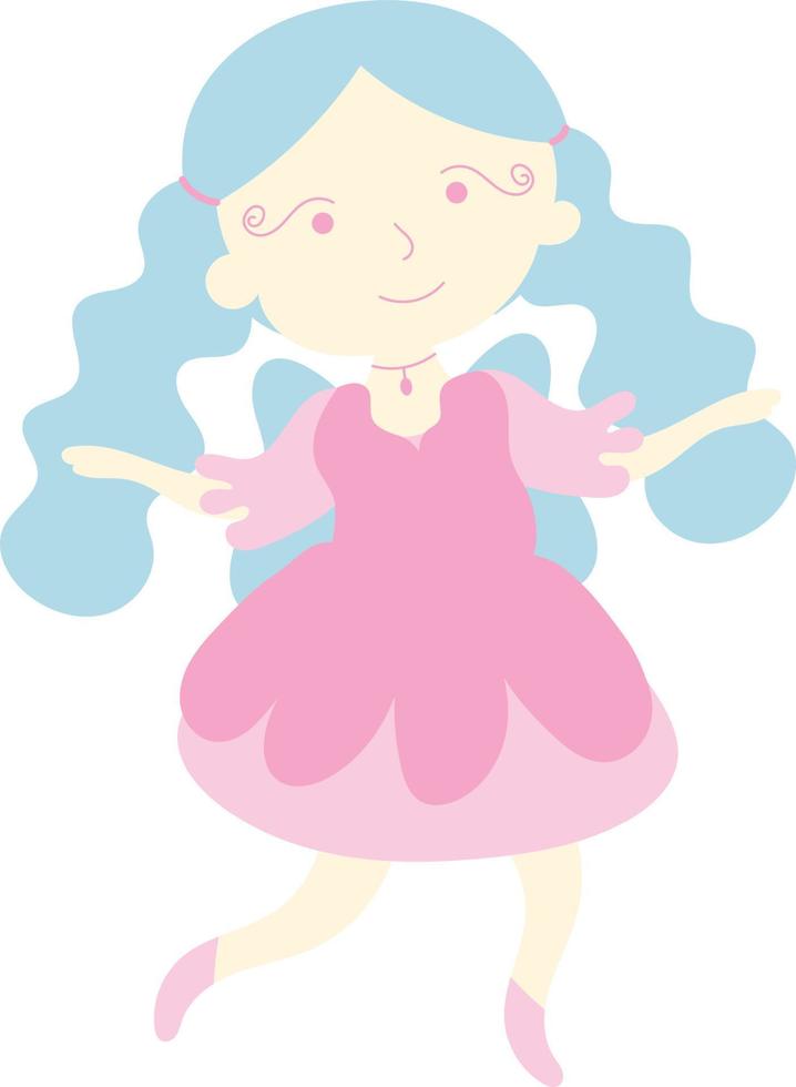 Little fairy illustration vector