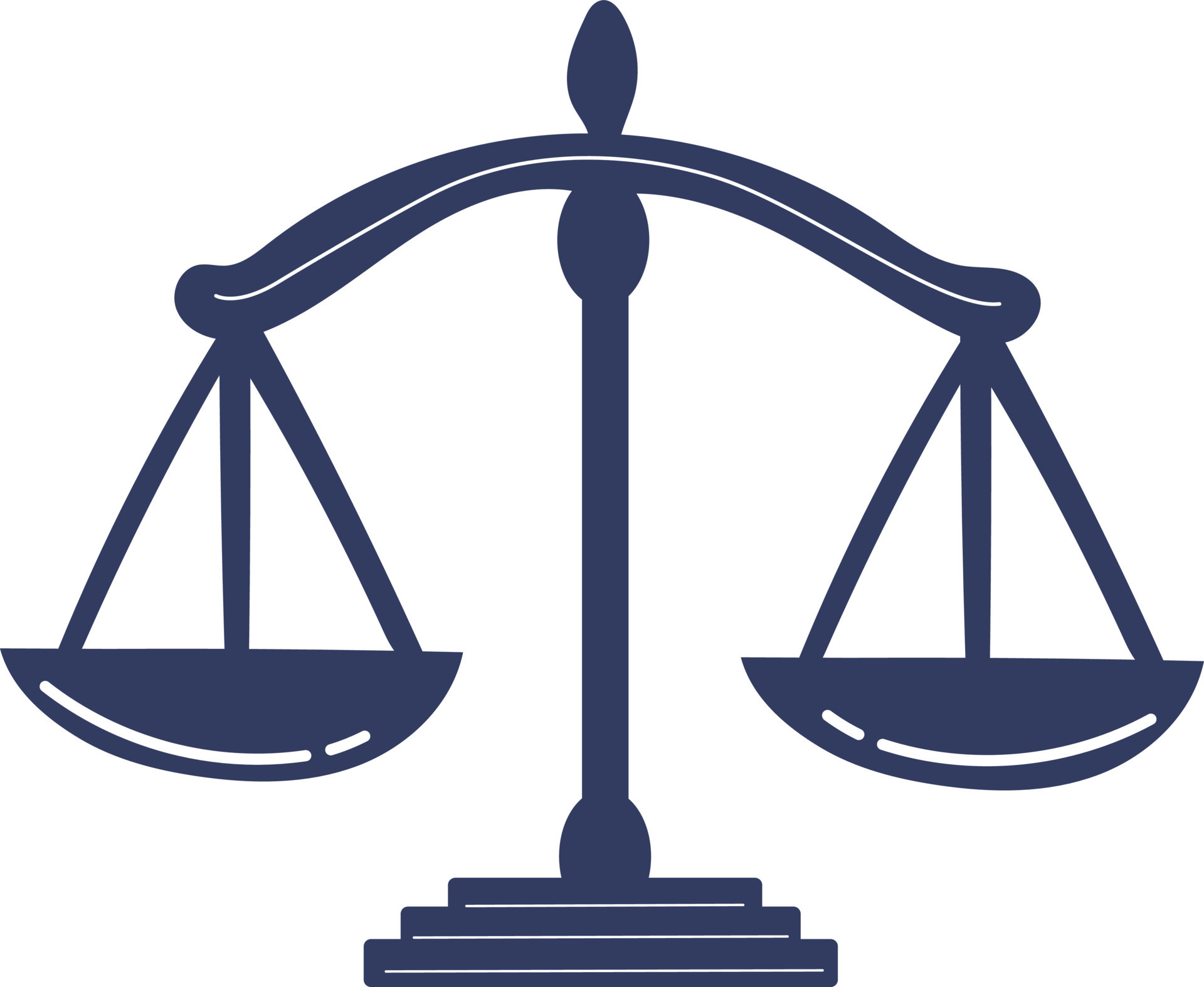 Blue law scale illustration 16074849 Vector Art at Vecteezy