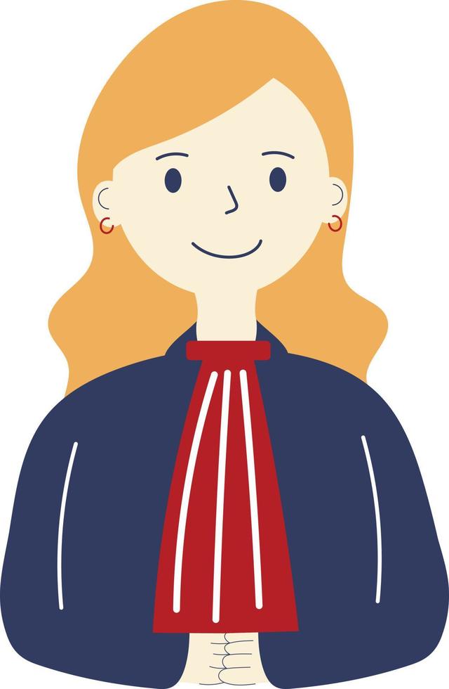 A judge woman illustration vector