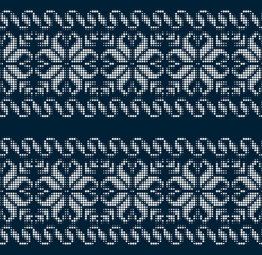Seamless Christmas pattern in a dot. eps 10 vector