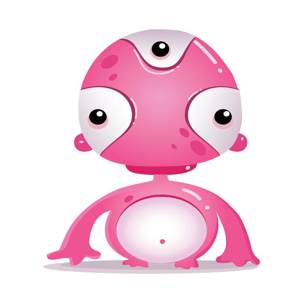 Amazing Cute Monster vector