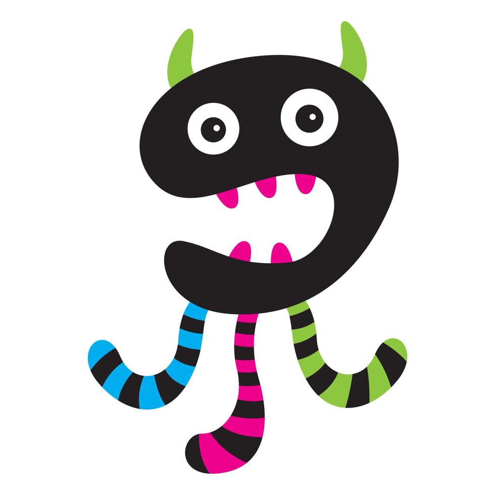 Amazing Cute Monster vector