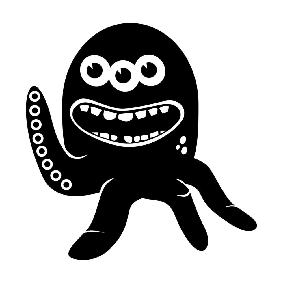 Amazing Cute Monster vector