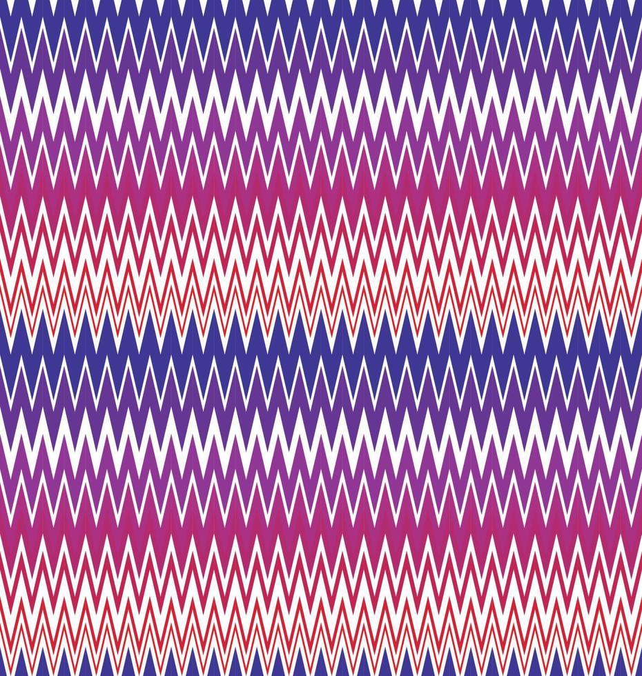 Vector background bright and colorful made of zig zag stripes