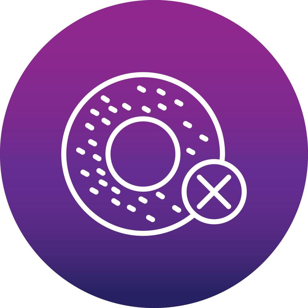 Less Sweet Vector Icon