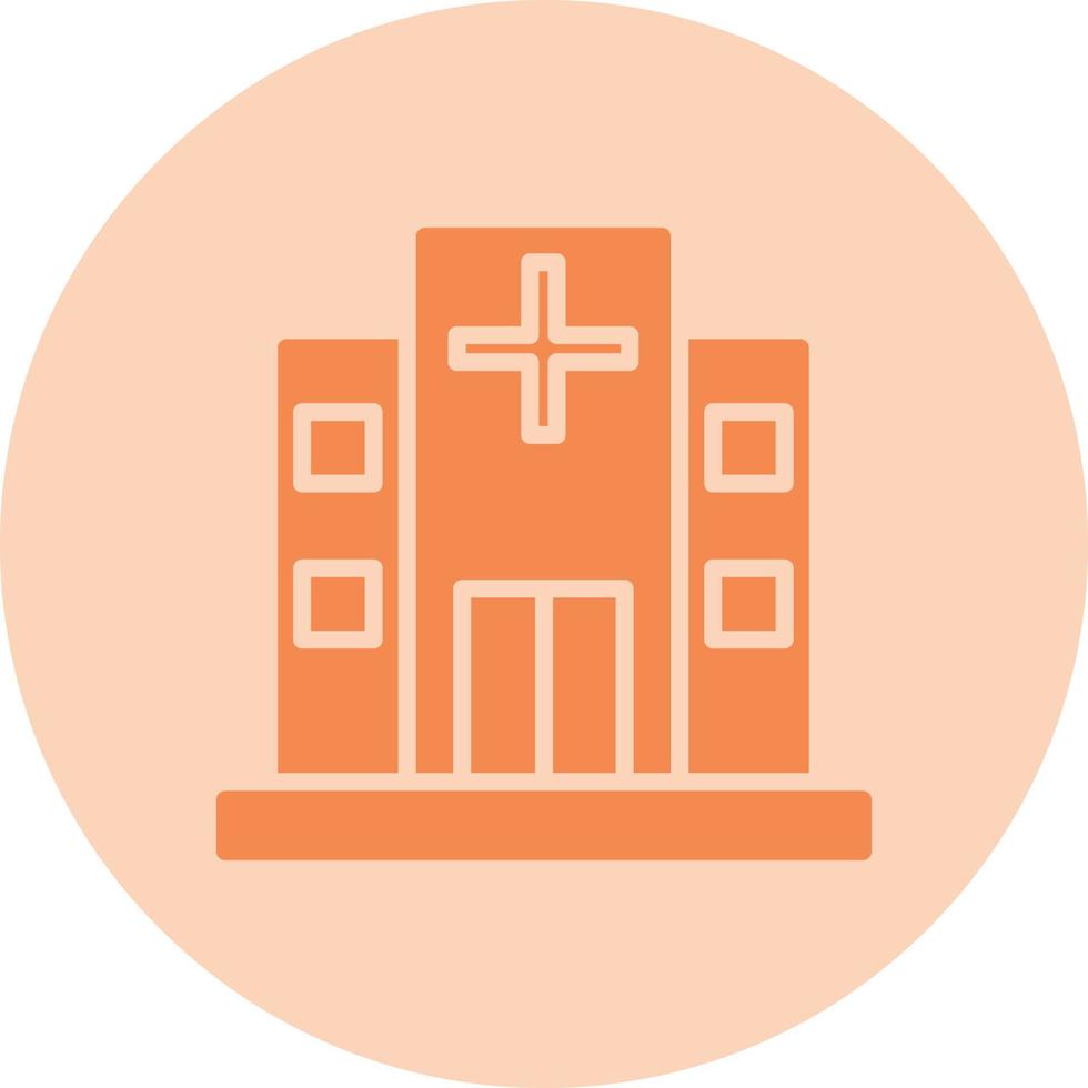 Dental Hospital Vector Icon