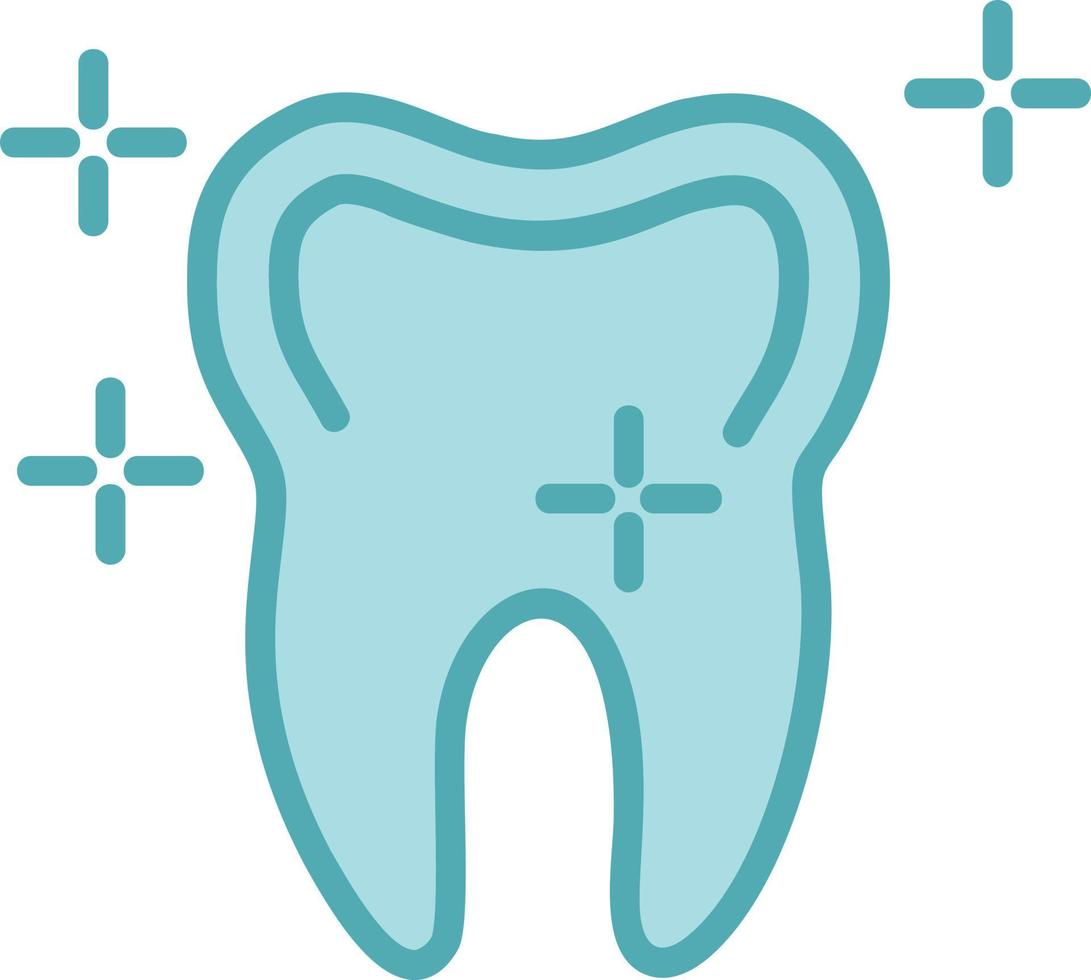 Fresh Tooth Vector Icon